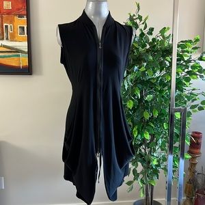 NWT: Beautiful Joseph Ripkoff black vest size 10